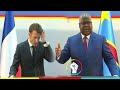  Le Président français humilié par le Congolais Felix Tshisekedi