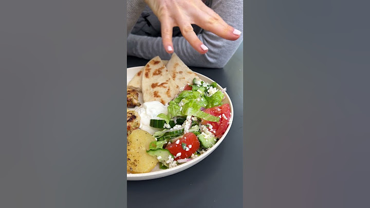 What kind of Greek takeout does a dietitian get?