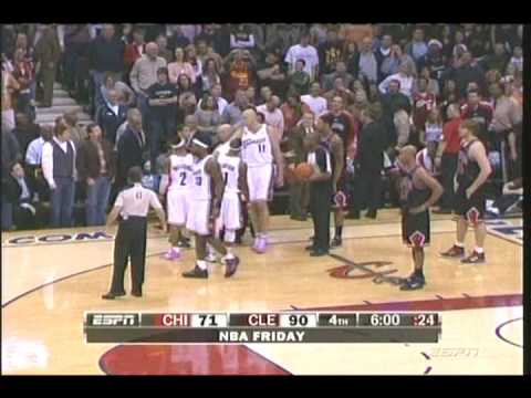 LEBRON FIGHTS JOAKIM NOAH but real talk he need to stop fighting