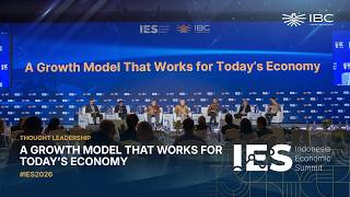 Plenary #2: A Growth Model That Works for Today’s Economy | #IES2026