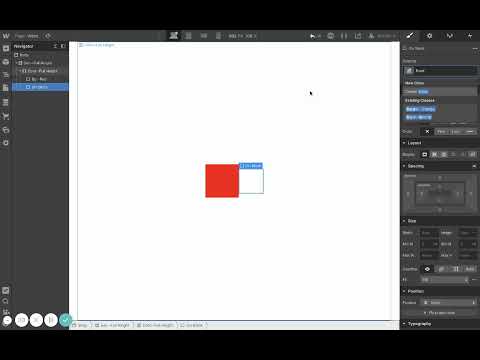 Webflow quick tip - combo classes for styling and interaction
