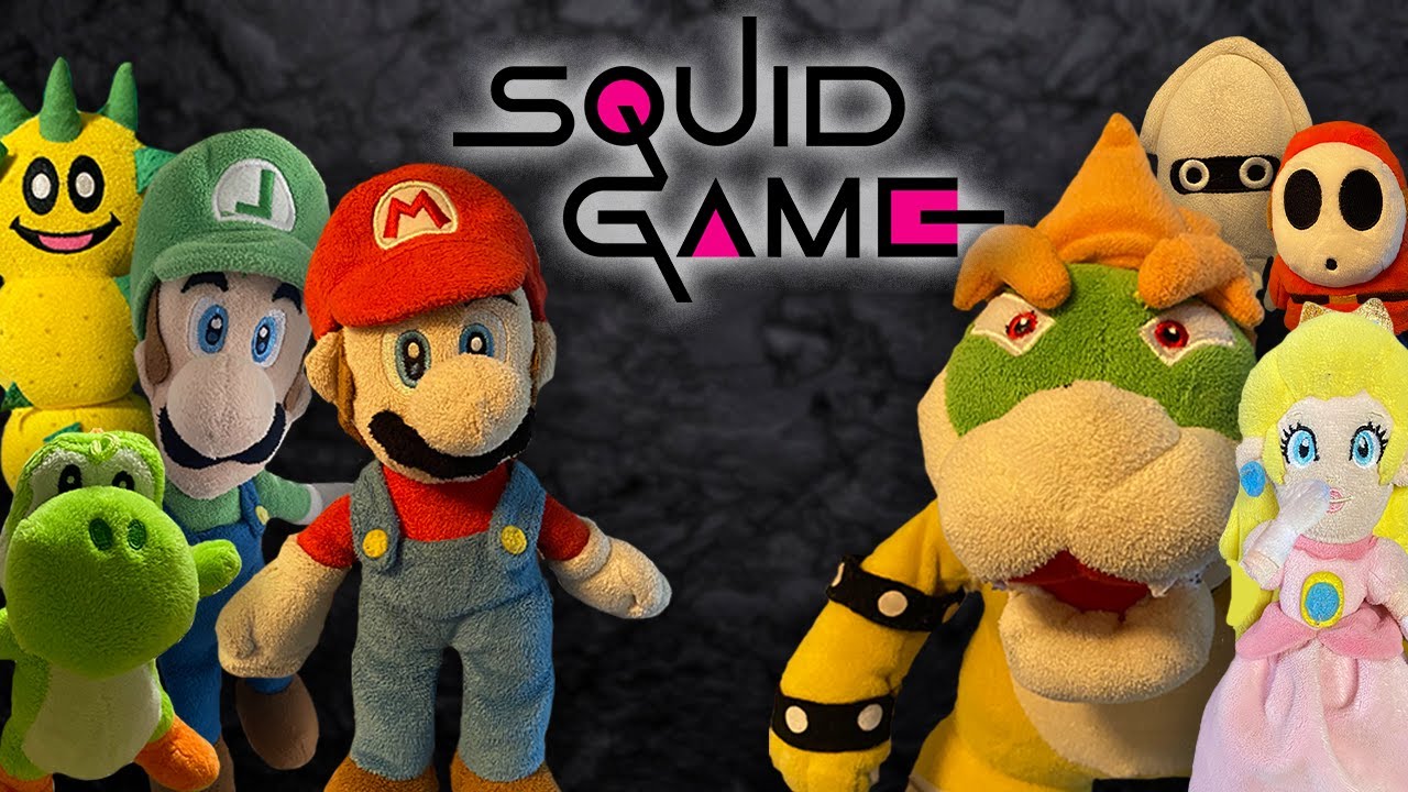 Игра «Плюшевый кальмар Марио»!