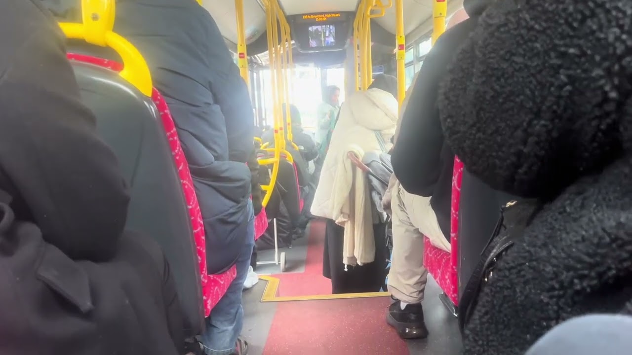 (Mirrorless Convert + Electric Fan) Journey on Route 195 Transport UK London SN17MPO 8884 9/3/26