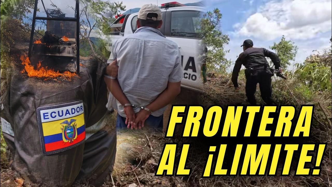 CAPTURA por Apologia al TERR0R1SMO en la Frontera con Ecuador/Acción Policial