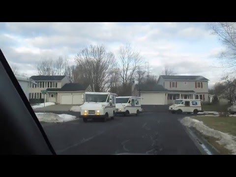 Mail Truck  Make -a-Wish in Liverpool NY Feb 2 2016