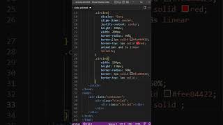 Circle Animation   HTML CSS