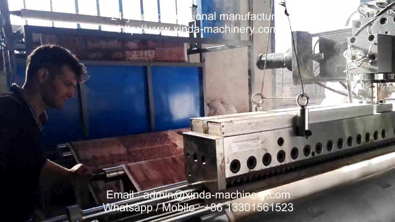 carpet backing TPE TPR machine