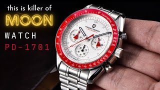 The Moon Watch Killer! Pagani Design PD 1701 V5 | Omega Speedmaster Homage | Unboxing & Features