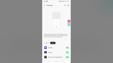 in oppo a16 settings in hide apps