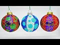 Festive Baubles in Polymer Clay, a Tutorial