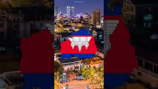 Indonesia🇮🇩 vs Cambodia / Kamboja🇰🇭 Battle #country #shorts #viral #edit #geography #facts #vs #fyp