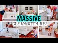 MASSIVE CLEAN WITH ME! | 2020 EXTREME CLEANING MOTIVATION | COUCH + CARPET CLEANING!