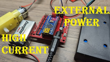 External Power With Arduino And High Current