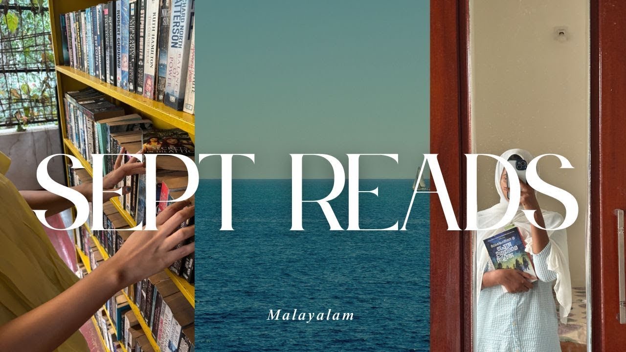 September  reads  ❤️📚| monthly book wrap up  | Malayalam.