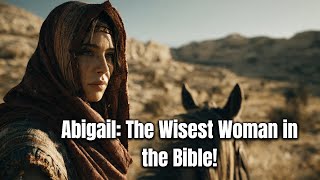 The Shocking Truth About Abigail: Who Really Was the Wisest Woman in the Bible?