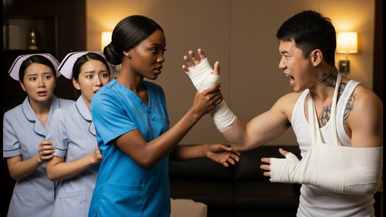 No Nurse could handle the Ruthless Mafia Boss—Until the BLACK Nurse DID THE UNTHINKABLE. Love story.