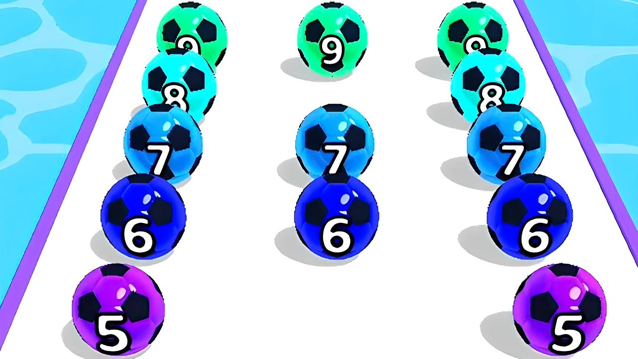 Marble Run 🏀3D Game Color Ball Race Gameplay Android IOS Level 778 ...