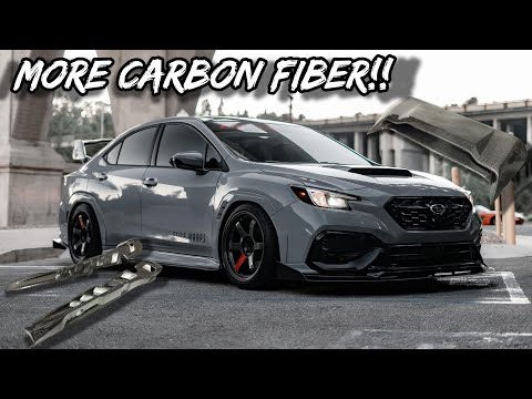 How to install Carbon Fiber Hood Scoop & More | 2022 Subaru WRX