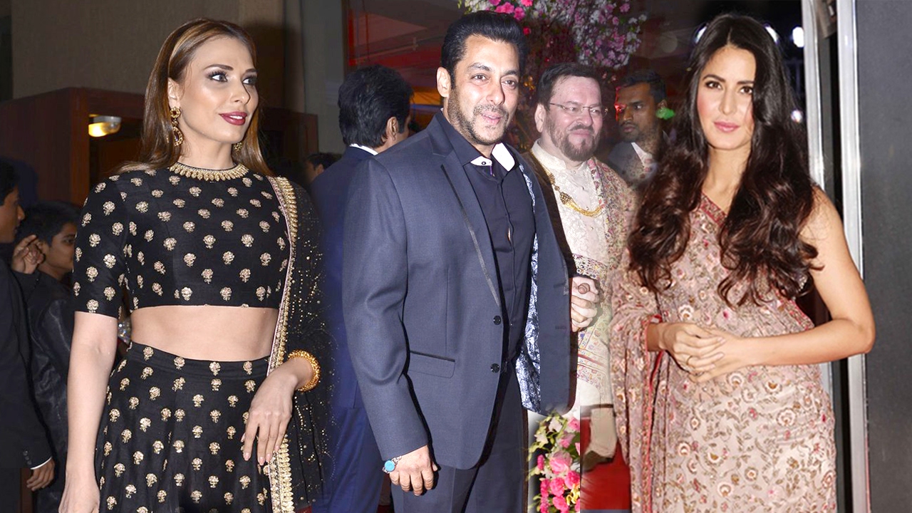Salman Khans New Girlfriend Iulia and Ex GF Katrina Kaif At Neil Nitin Mukesh Wedding Reception Adult Pic Hq