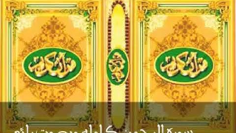 الشيخ احمد نعينع - سوره الرحمن