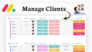 How to Manage Clients In Monday.com (Simple CRM Guide) screenshot 3