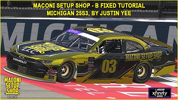 iRacing Maconi B-Fixed Michigan Guide to Qualifying and Race 25S3