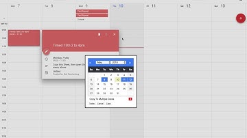 Multiple Event Copy in Google Calendar with GCalPlus (free)