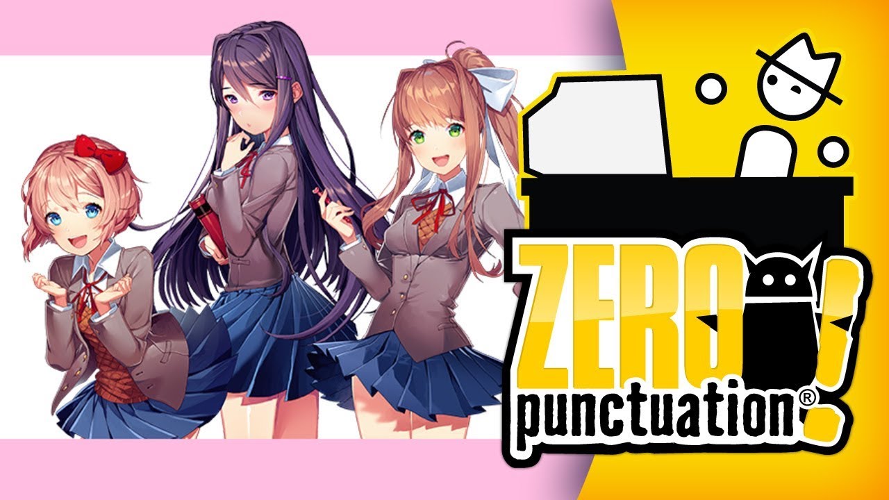 Doki Doki Literature Club (Zero Punctuation) (Video Game Video Review)