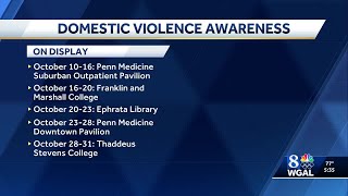 Lancaster County hosts traveling display to honor domestic violence victims