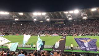 Finale Tim Cup 2016/17 Juventus-Lazio --- ENTRATA IN CAMPO E INNO