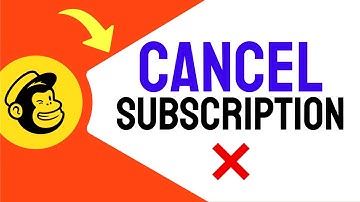 How to CANCEL Your Mailchimp Subscription (Step by Step) 2025