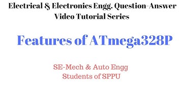 U1 #T2 | ATmega328P (Arduino) Features | EEE (2019-Course)