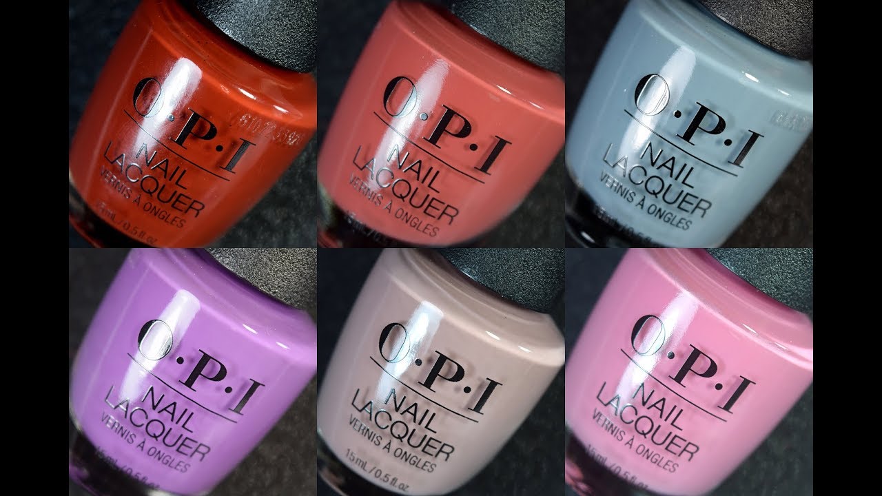 Opi Peru Fall 2018 Live Swatches Youtube Opi Peru Fall 2018 Live Swatches Youtube