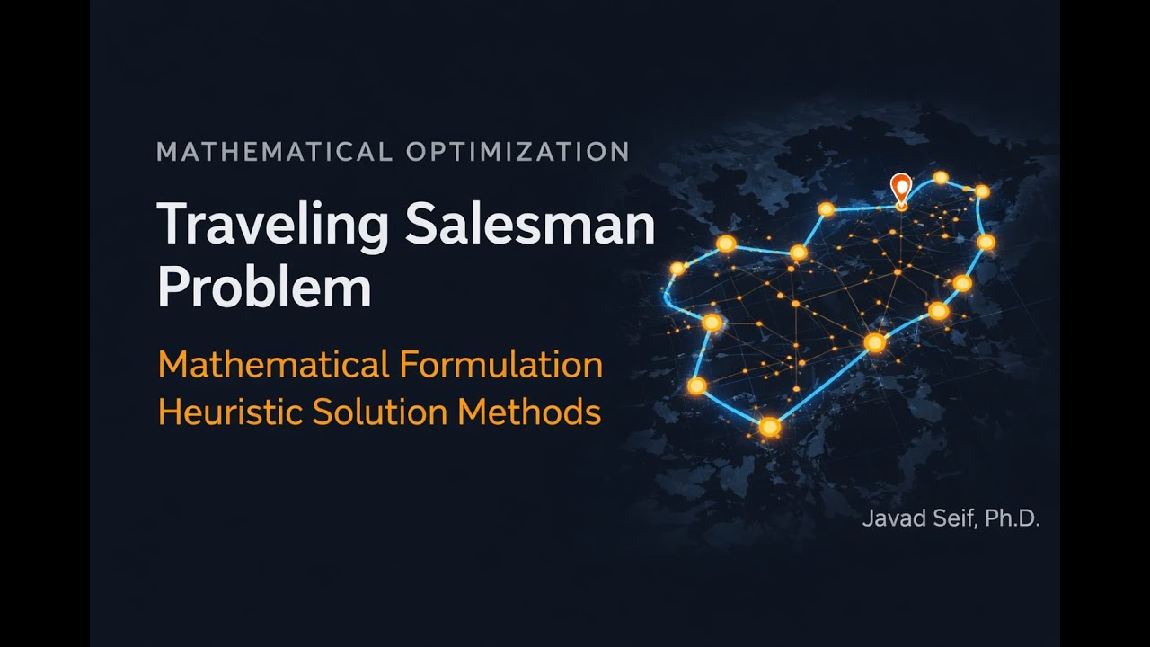 TSP (Traveling Salesman Problem): Mathematical Formulation | Operations Research