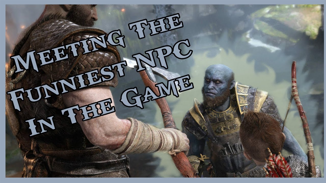 Little Blue Man Fixes my Axe