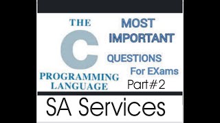 ICS Computer Science Practical Part-II || C Programming Language (Basic Tutorial)