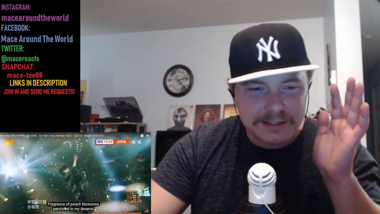 Rapper Reacts to Hua Chenyu - Qi Tian