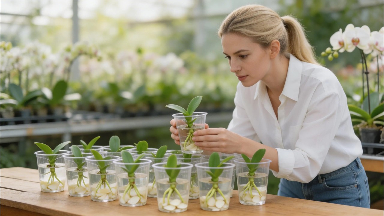 Don't throw them away! Here's an easy way to revive orchids at home using garlic.