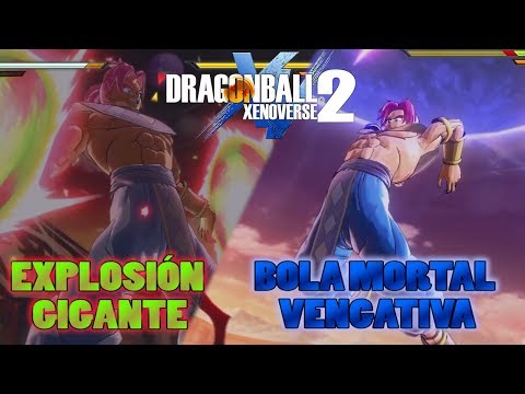 Como Conseguir La EXPLOSIÓN GIGANTE Y BOLA MORTAL VENGATIVA | Dragon Ball Xenoverse 2