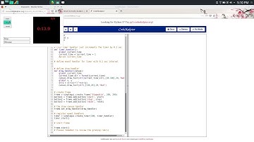 STOPWATCH GAME USING PYTHON IN CODESKULPTOR
