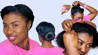 Natural Hairstyle, This is for you( Two different styles ) 5minute tips Beginnerfriendly.