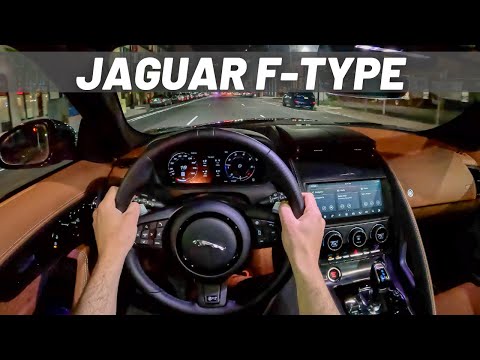 2024 Jaguar F-Type R75 | POV NIGHT DRIVE