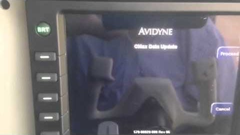Issue in updating charts on Avidyne EX600