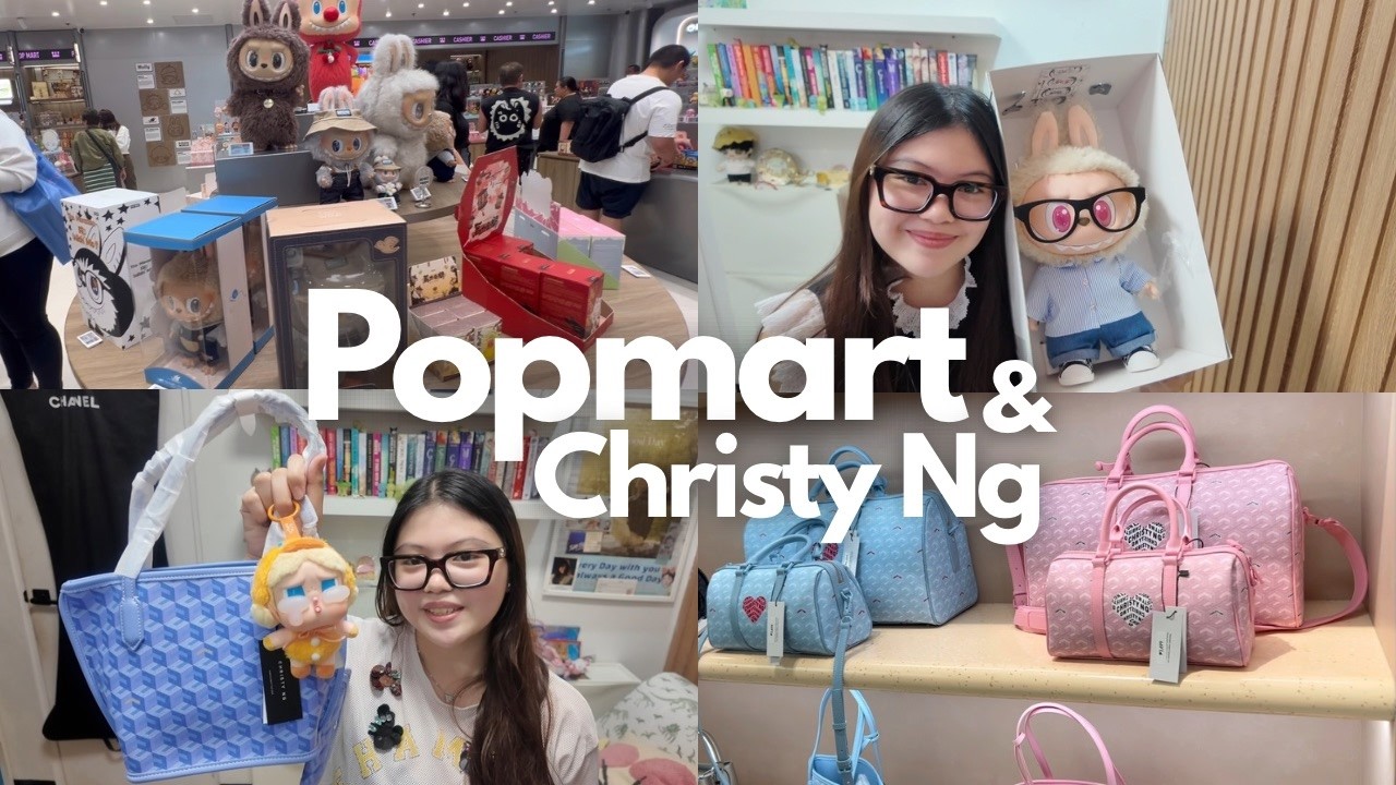 Покупки в Popmart и Кристи Нг на Филиппинах 🇵🇭🛍️