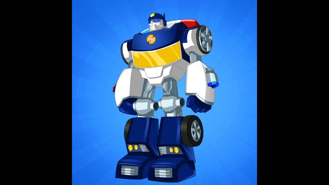 Police Car# Transformers Rescue Bots + Dino Robot Corps | DG5l1lgaine