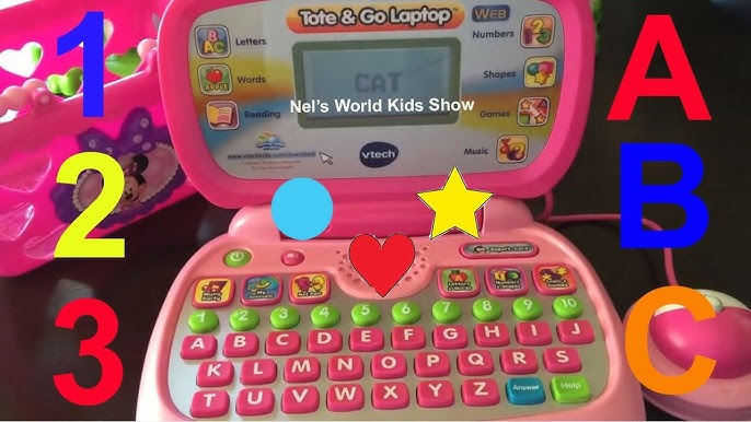 Vtech Tote 'n Go baby learning laptop~0892