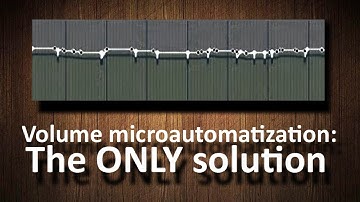 Volume Micro Automation: the ONLY solution (comp VS riding)