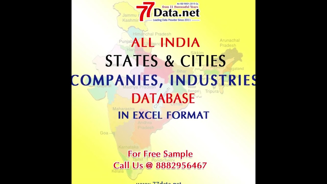List of State / City Wise Data | All India City Data