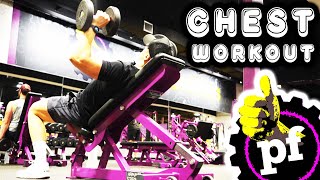 BEGINNER FRIENDLY CHEST WORKOUT AT PLANET FITNESS! (FULL WALKTHROUGH!)